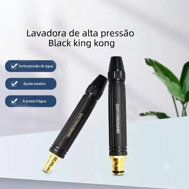 Pistola de água de alta pressão para lavagem de carros em casa
