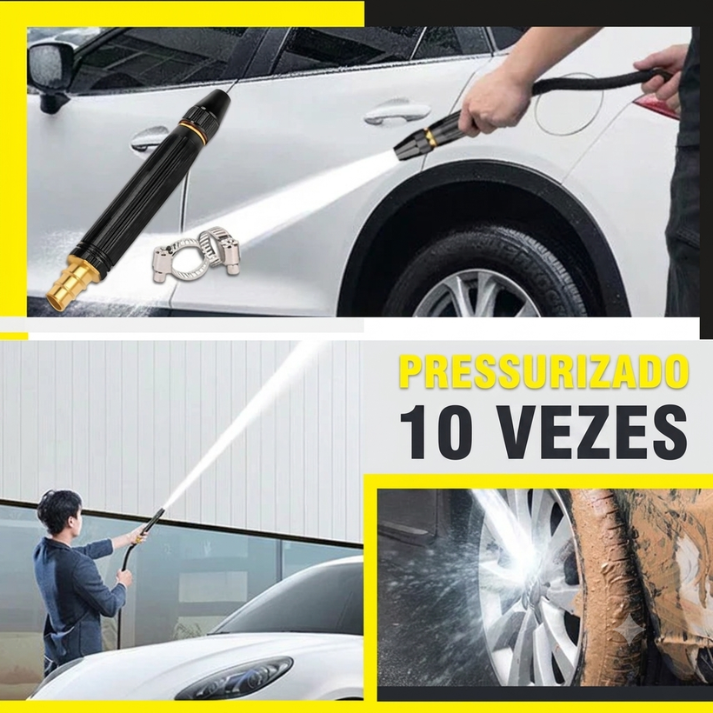 Pistola de água de alta pressão para lavagem de carros em casa